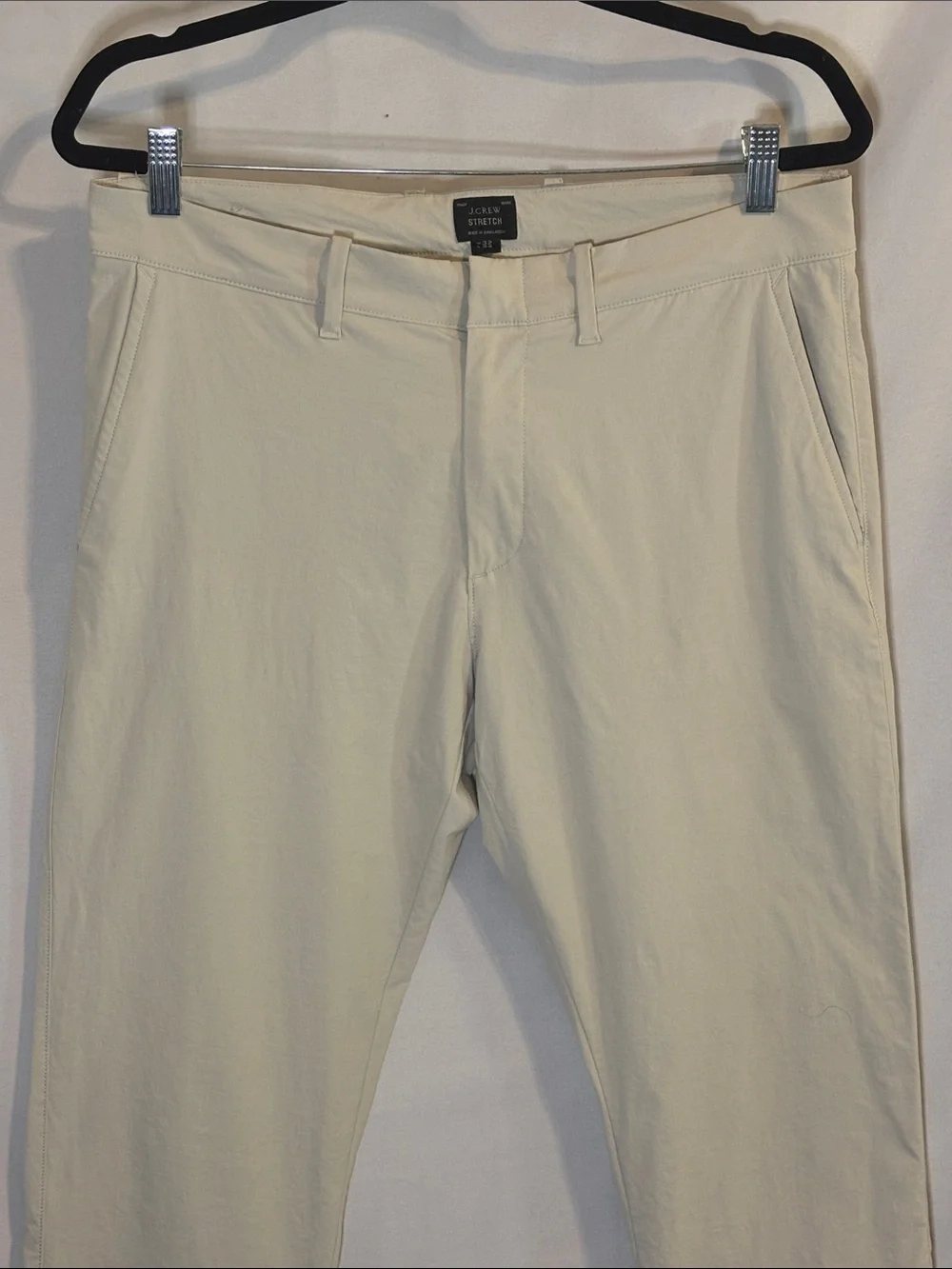 J. Crew Slim 484 performance tan Chinos 32x34